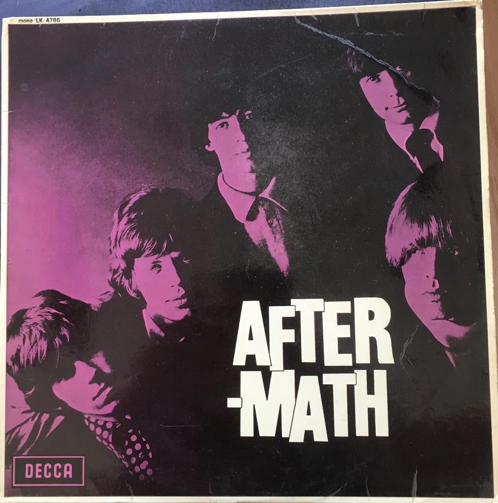 vinyl lp The Rolling Stones - After-math, Cd's en Dvd's, Vinyl | Rock, Ophalen of Verzenden, Gebruikt, 12 inch, Poprock