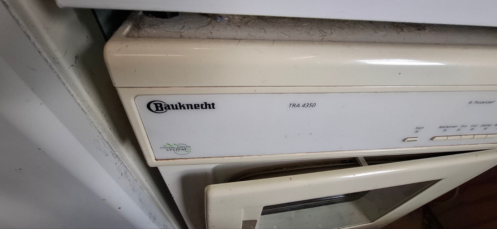 Bauknegt wasdroger, Witgoed en Apparatuur, Ophalen, Gebruikt