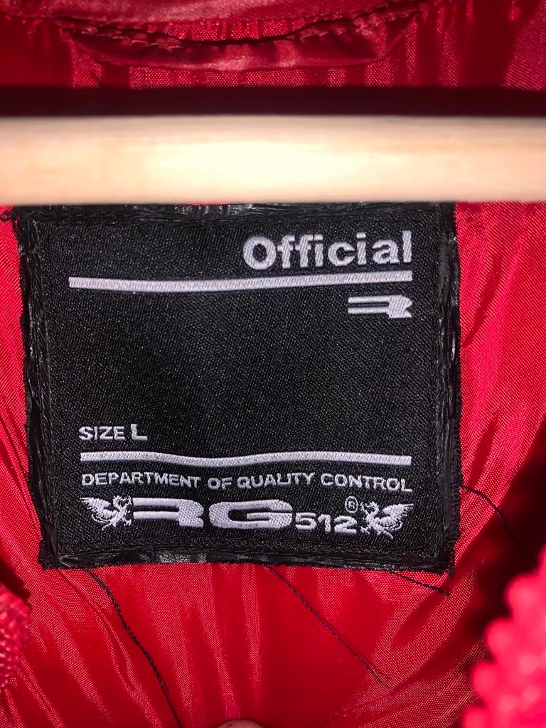 Official RG512 Rode Puffer bodywarmer Maat L nieuw, Ophalen of Verzenden, Zo goed als nieuw, Rood