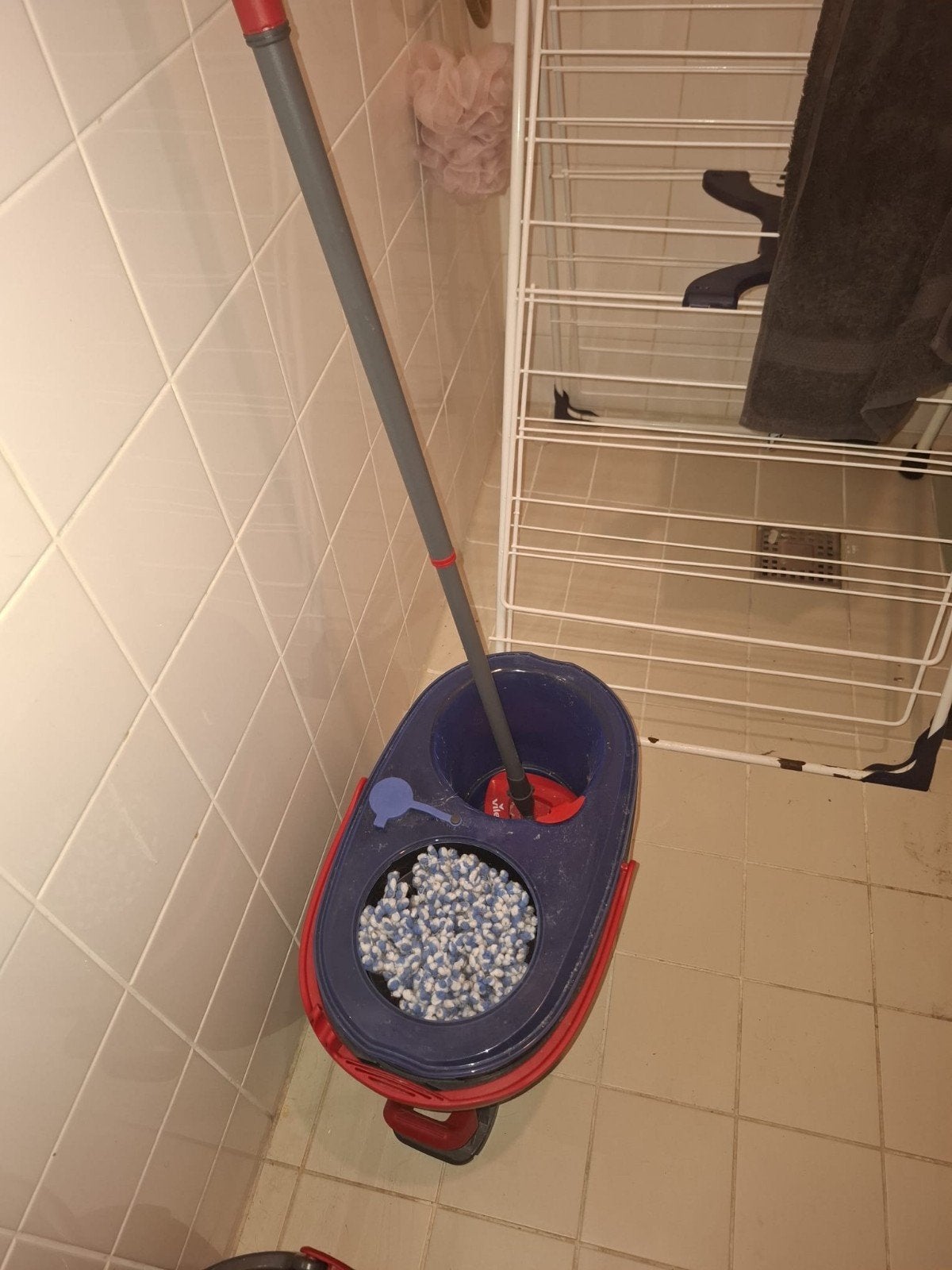 Vileda EasyWring & Clean Dweilsysteem met emmer, Ophalen, Dweilemmer, -bak, of -wagen
