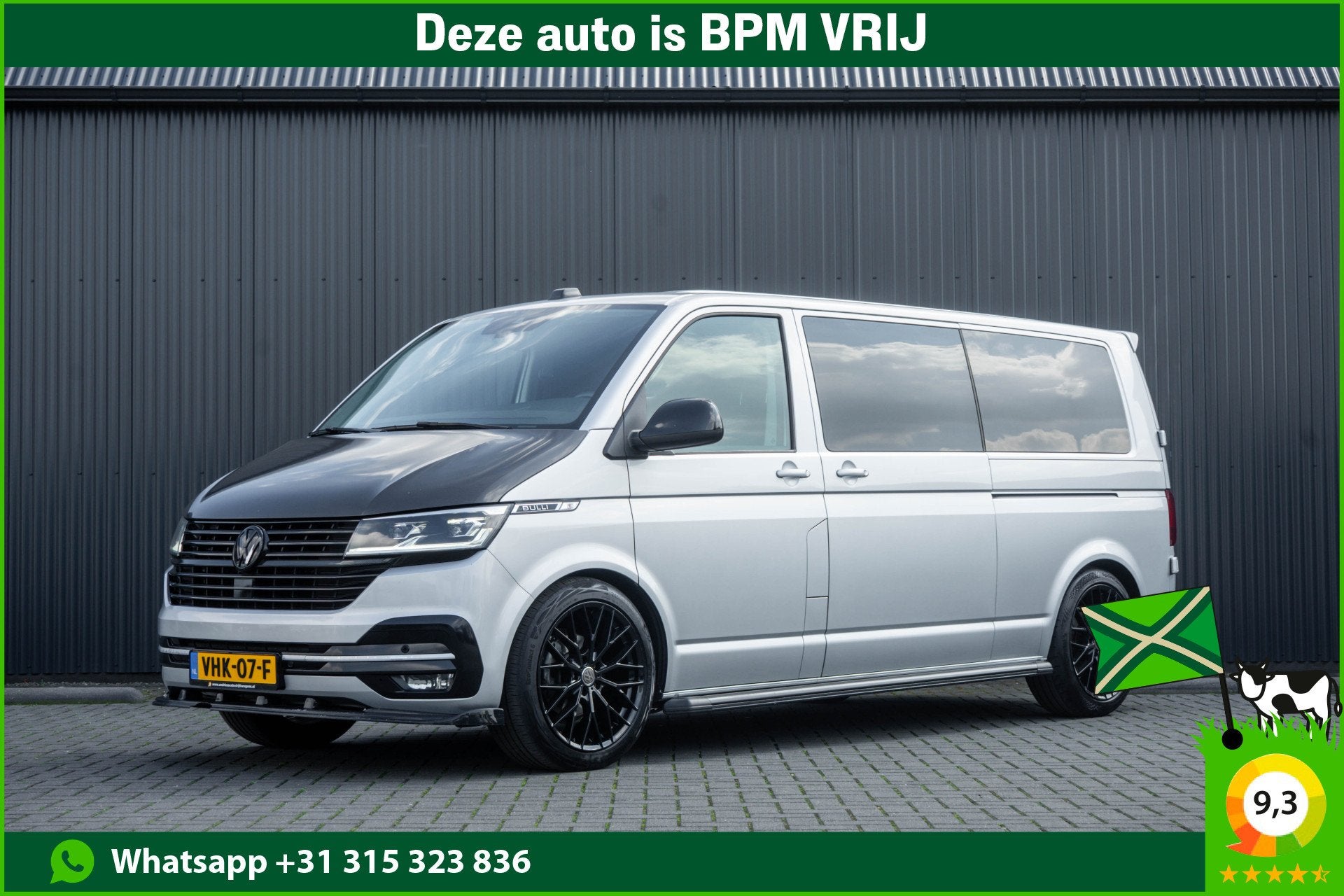 Volkswagen Transporter T6.1 2.0 TDI L2H1 | BULLI | 150 PK |, Auto's, 4 cilinders, 150 pk, Volkswagen, Bedrijf