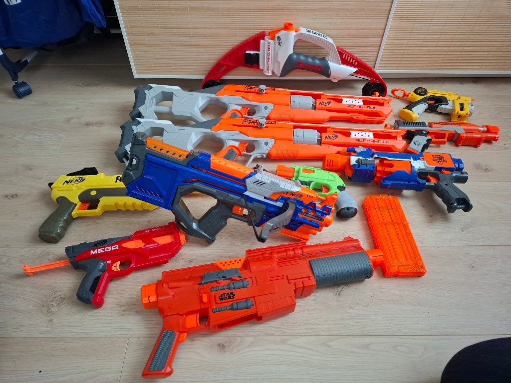 Nerf speelgoed, Ophalen, Zo goed als nieuw