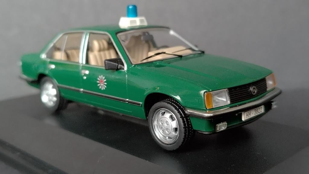Opel Rekord E Polizei 1:43 Schuco Pol, Hobby en Vrije tijd, Modelauto's | 1:43, Auto, Verzenden, Werkstrasse 1 Fürth Germany, Nieuw