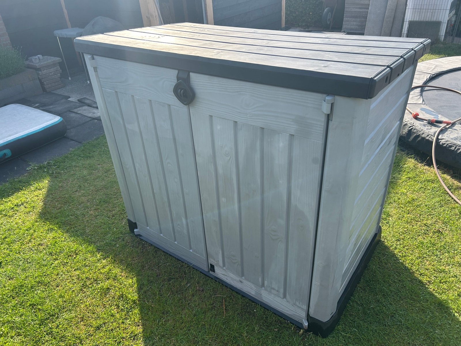 2x keter STORE-IT-OUT ACE 146 x 82 x 125 cm, Ophalen, Gebruikt, Kunststof, Containerberging