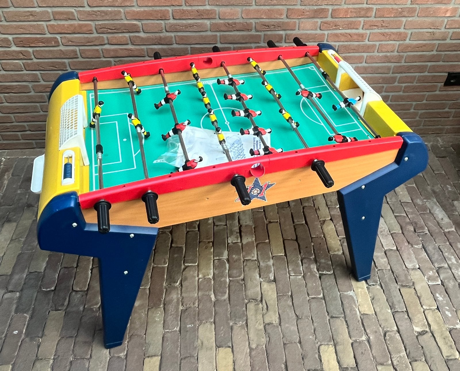 Monnoret voetbaltafel, Ophalen, Gebruikt