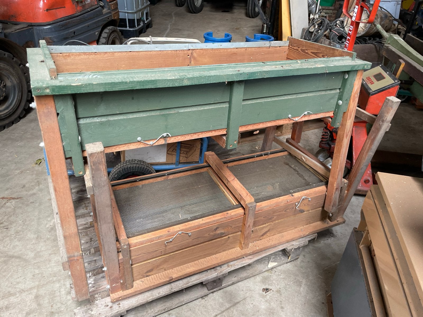 2 x Top Bar Hive (TBH) toplattenkast zonder deksel, Ophalen