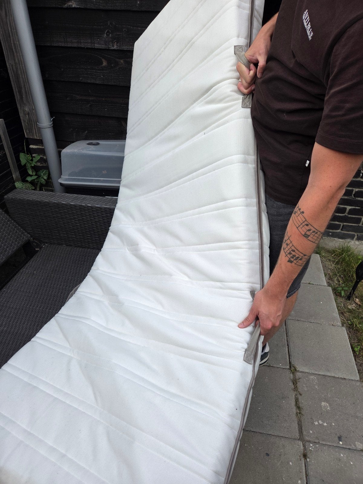 IKEA eenpersoons matras, zo goed als nieuw, Ophalen of Verzenden, Zo goed als nieuw, Eenpersoons, Matras