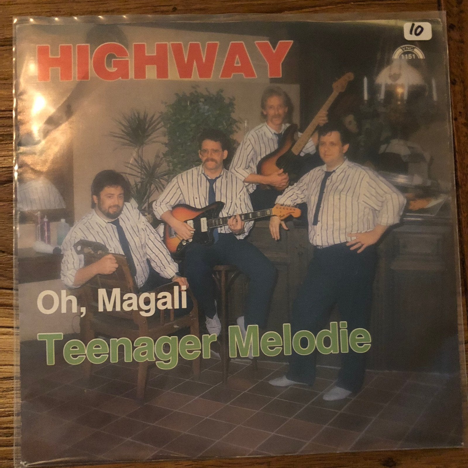 Highway - Oh, Magali / Teenager Melodie (Single), Ophalen of Verzenden, Zo goed als nieuw, 7 inch