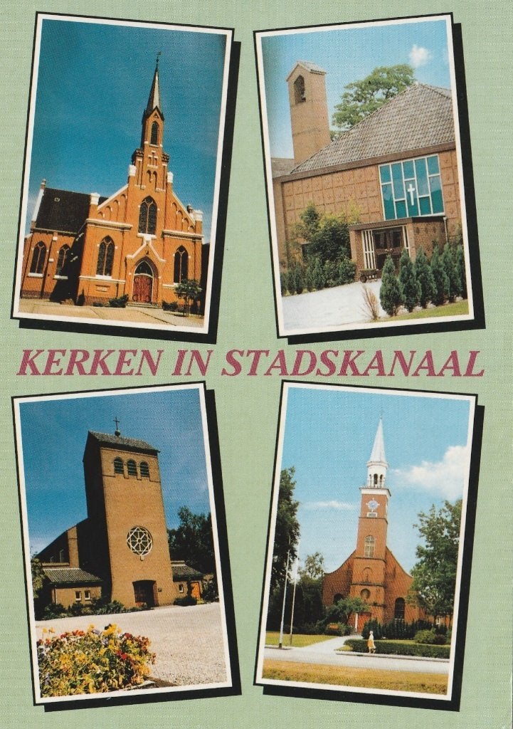 STADSKANAAL Kerken, Verzenden, 1980 tot heden, Ongelopen, Groningen