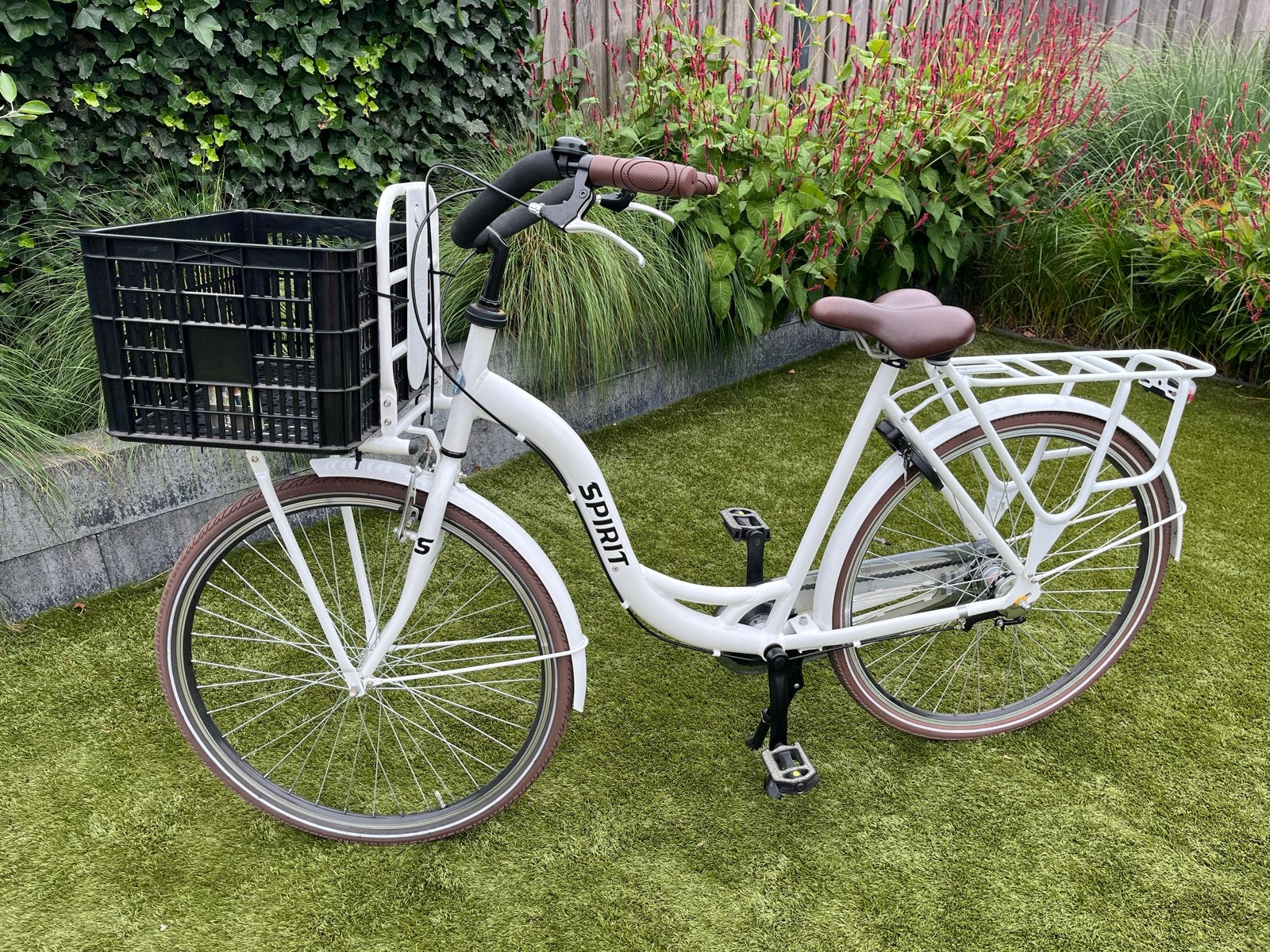 Mamafiets Spirit met stuurslot en 3 versnellingen, Fietsen en Brommers, Fietsen | Dames | Moederfietsen, 53 tot 56 cm, Velgrem