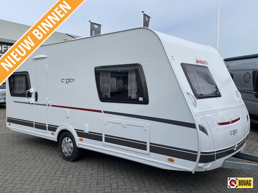 Dethleffs C'Go 495 FR AIRCO/VOORTENT, Schokbreker, Rondzit, Bedrijf, Overige typen