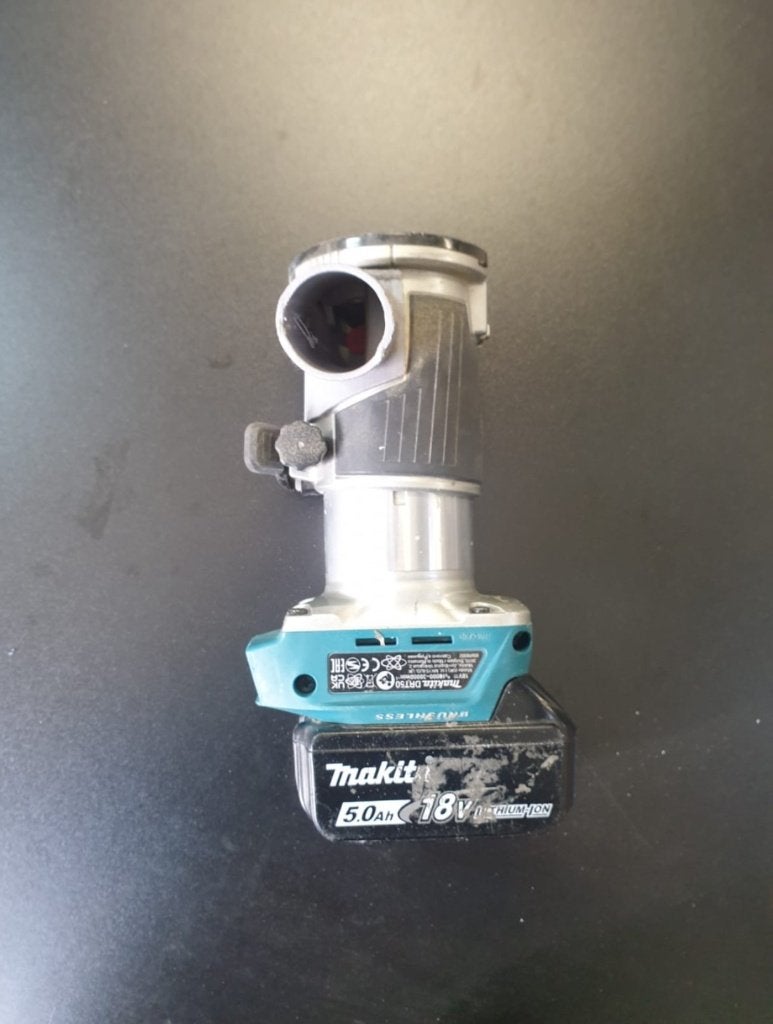 Makita Bovenfrees Stofafzuigadapter, Accu, Nieuw, Ophalen of Verzenden, Makita