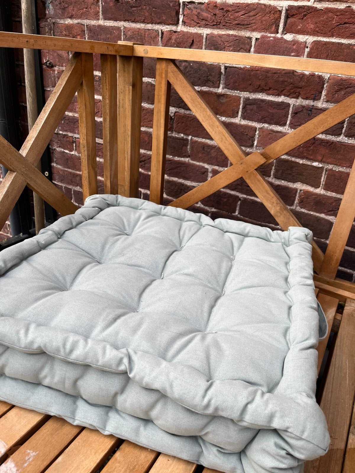 Vierkante lounge kussens, Tuin en Terras, Ophalen, Nieuw