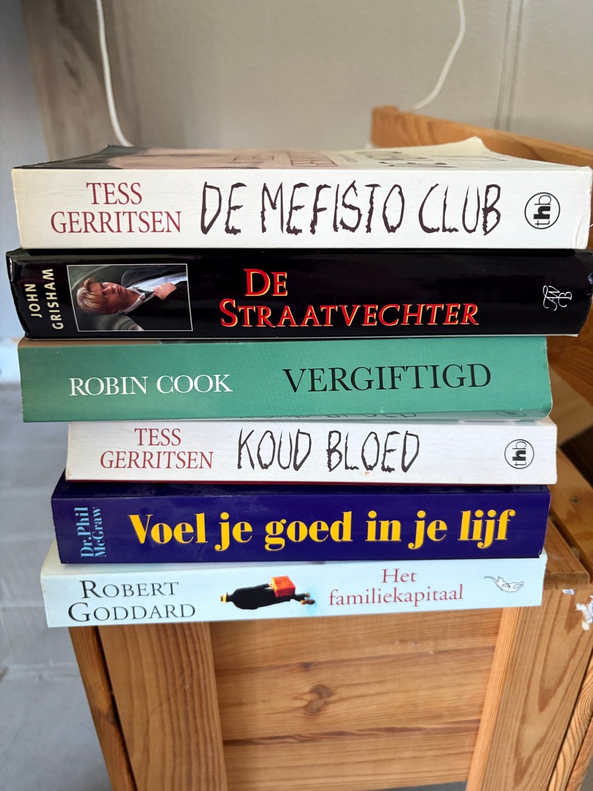 Spannende Boekenbundel: Thrillers en Zelfhulp, Boeken, Romans, Ophalen, Gelezen, Nederland