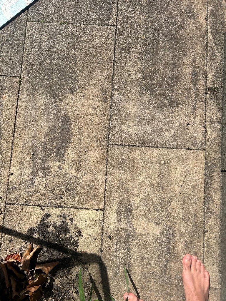 Tegels 80x40, Tuin en Terras, Tegels en Klinkers, Ophalen, Gebruikt, Beton, Terrastegels