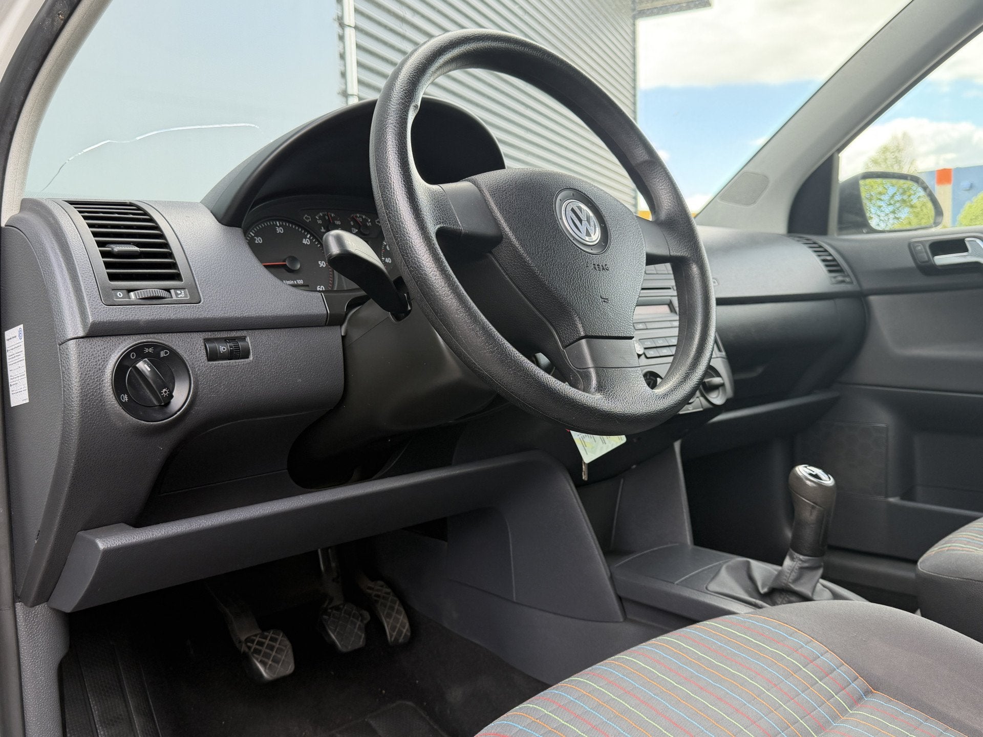 Volkswagen Polo BJR 2009 1.4 TDI 70 PK Trendline 96 DKM! NAP, Auto's, Voorwielaandrijving, Stof, Gebruikt, Zwart