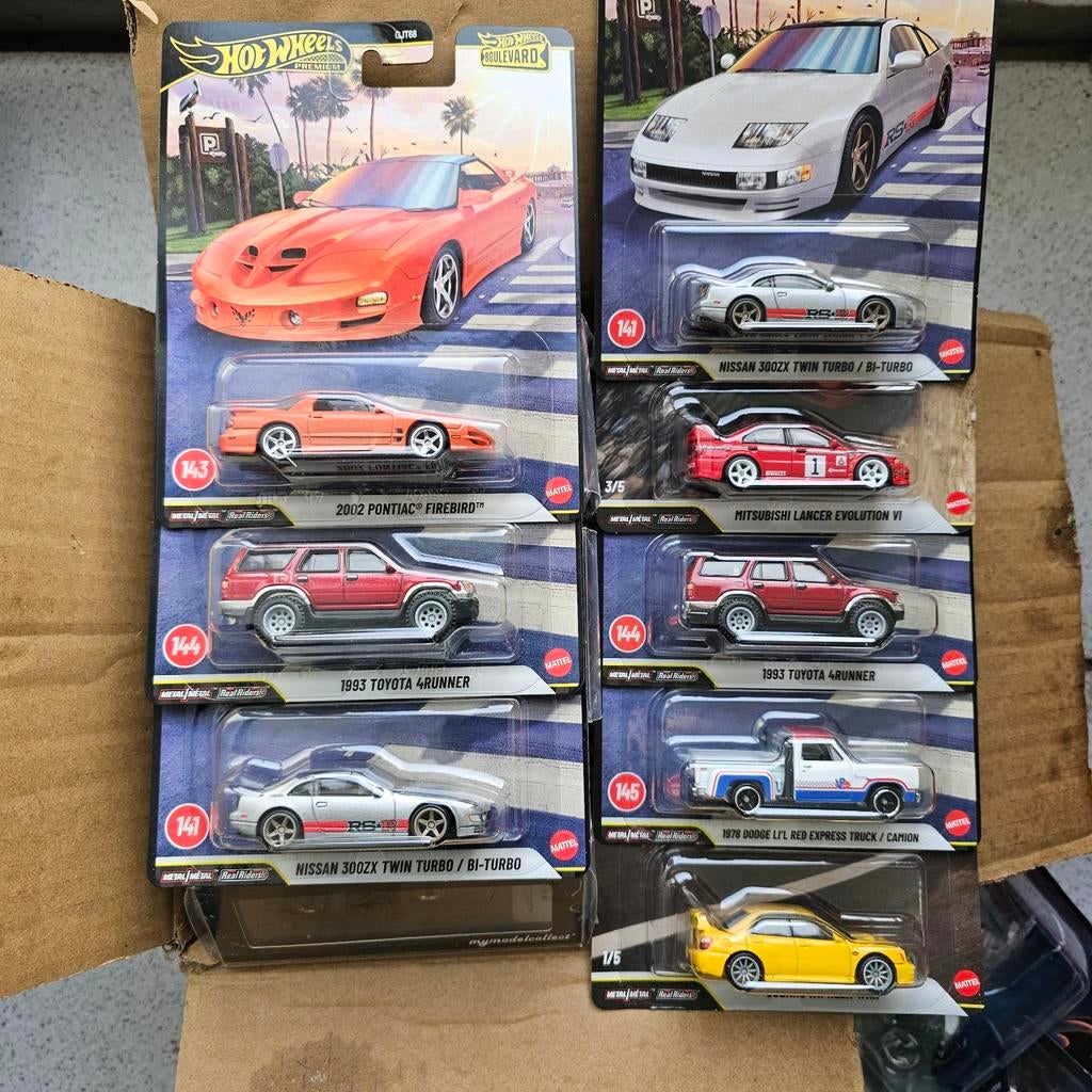 Hot Wheels Boulevard Premium Collectie - Diverse Modellen, Verzamelen, Nieuw, Ophalen of Verzenden, Service.nl@mattel.com, Mattel