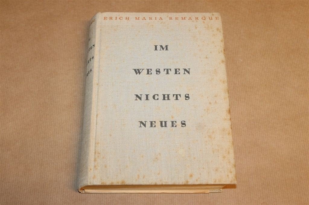 Im Westen nichts Neues — Remarque, Vroege Druk 1929 Antiek, Ophalen of Verzenden, Gelezen