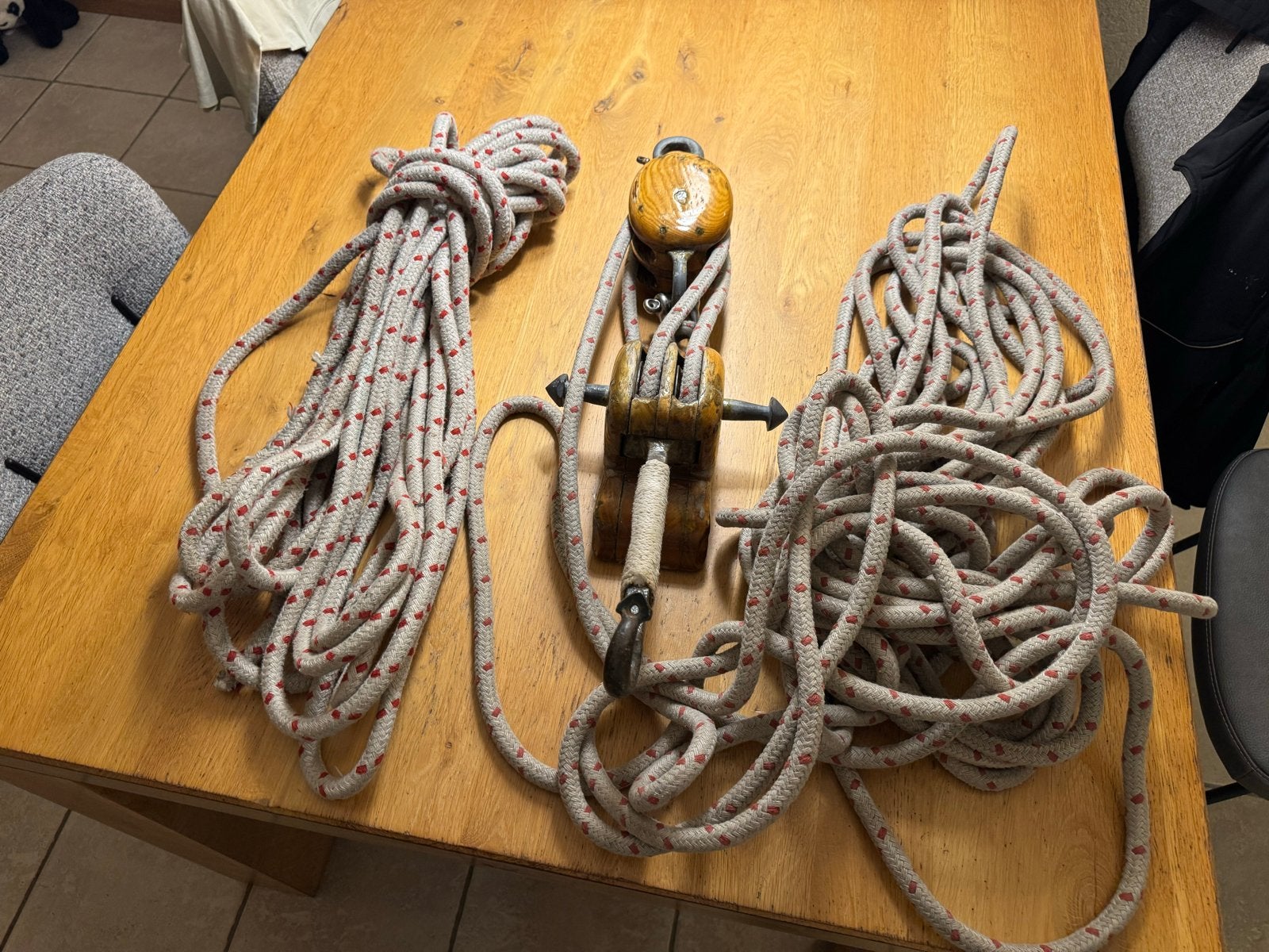 Grootschoot en fokkeschoot voor Zeeschouw tot 8,5m, Ophalen of Verzenden, Gebruikt