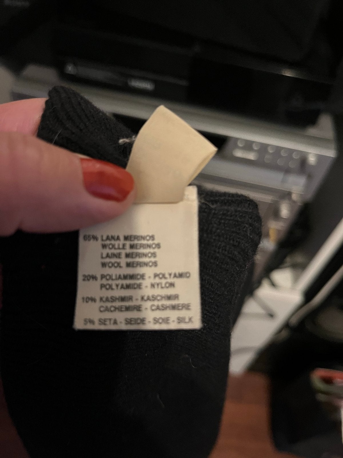 Laura Casini Zwart Vest met Merino Wol & Kasjmier, Ophalen of Verzenden, Zo goed als nieuw, Maat 46/48 (XL) of groter, Zwart