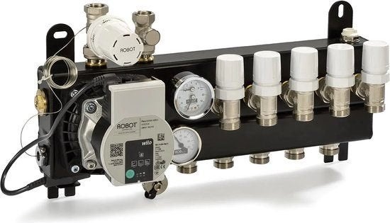 ROBOT Standaard Pro WiloPara verdelers 2-3-5-8-10-11 NIEUW, Doe-het-zelf en Verbouw, Verwarming en Radiatoren, Ophalen, 30 tot 80 cm