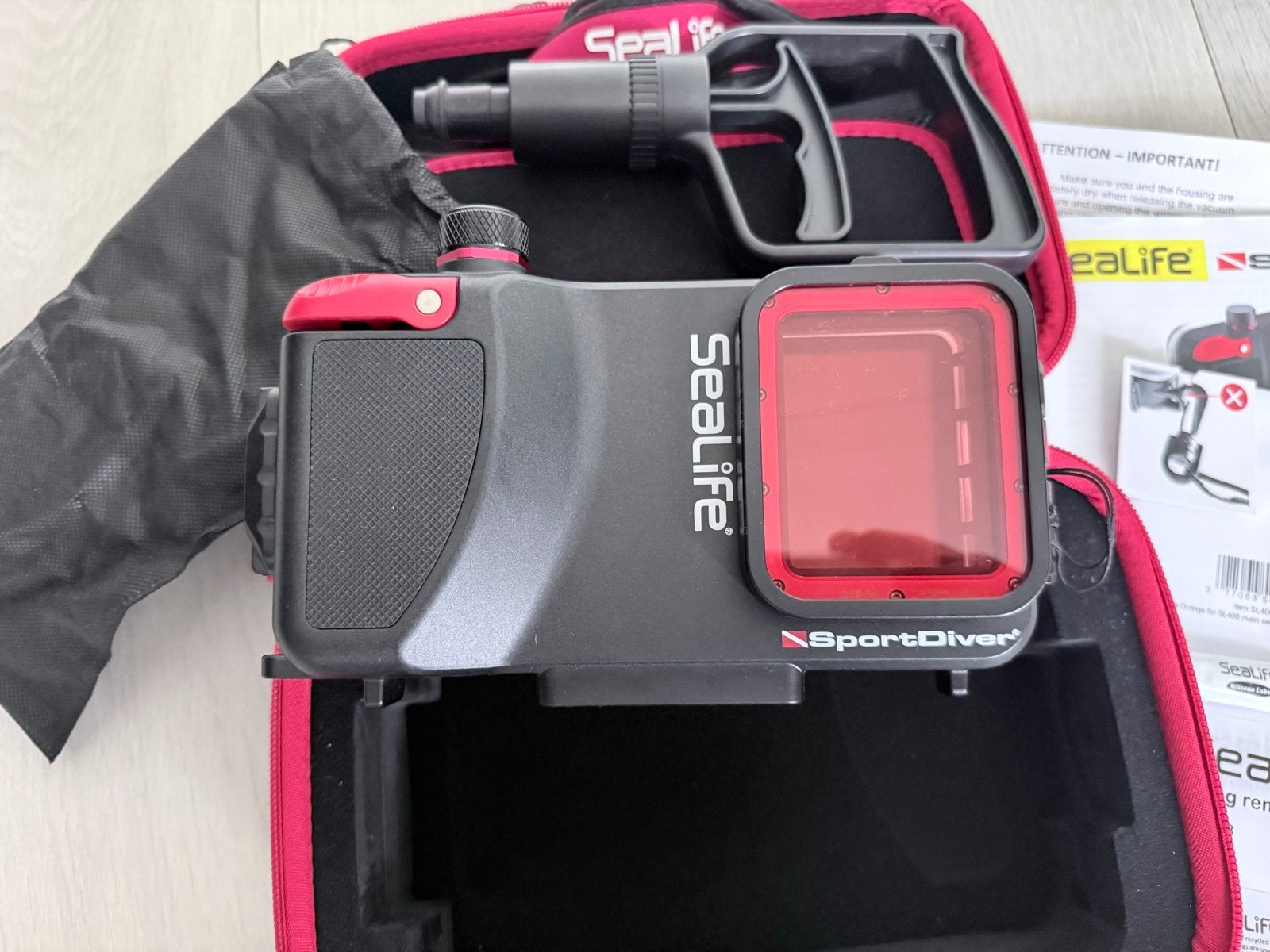 SeaLife SportDiver onderwaterhuis voor smartphones, Audio, Tv en Foto, Fotografie | Onderwatercamera's, Ophalen of Verzenden, Zo goed als nieuw