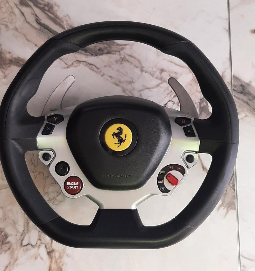 Thrustmaster ferrari 458, Ophalen of Verzenden, Zo goed als nieuw, Thustmaster