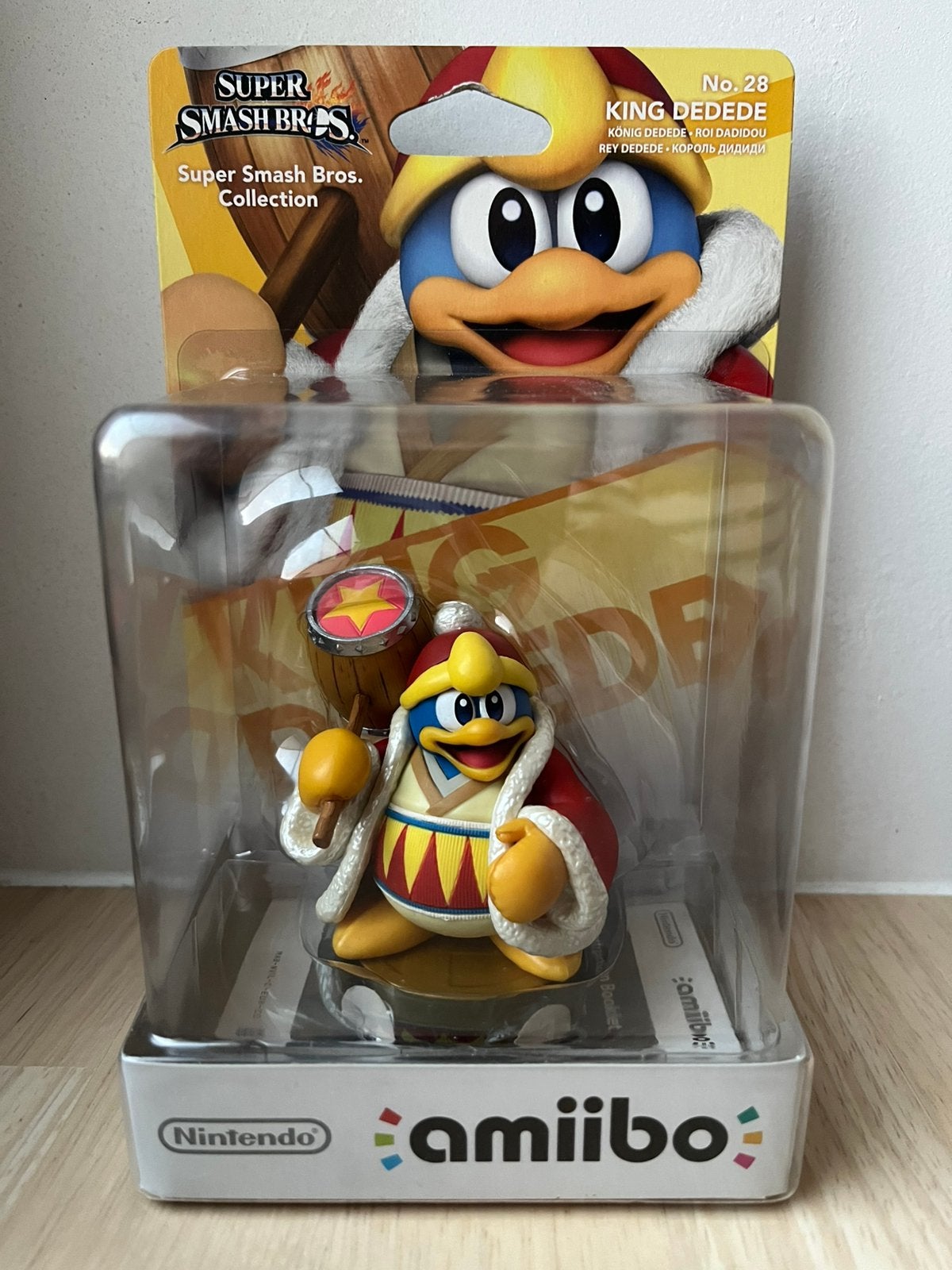 Amiibo King Dedede N.28 (Super Smash Bros), Ophalen of Verzenden, Nieuw