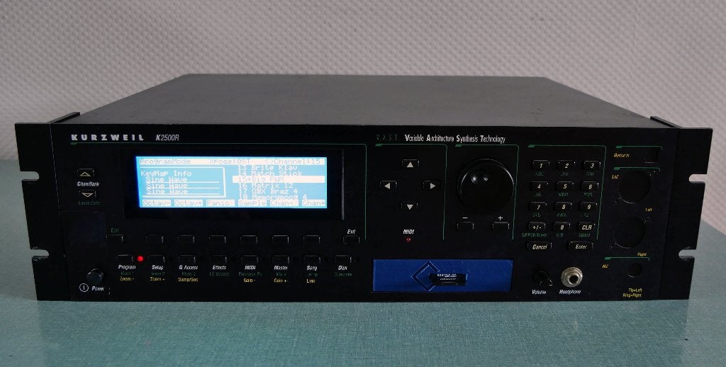 Kurzweil K2500R, Ophalen, Gebruikt, Overige merken