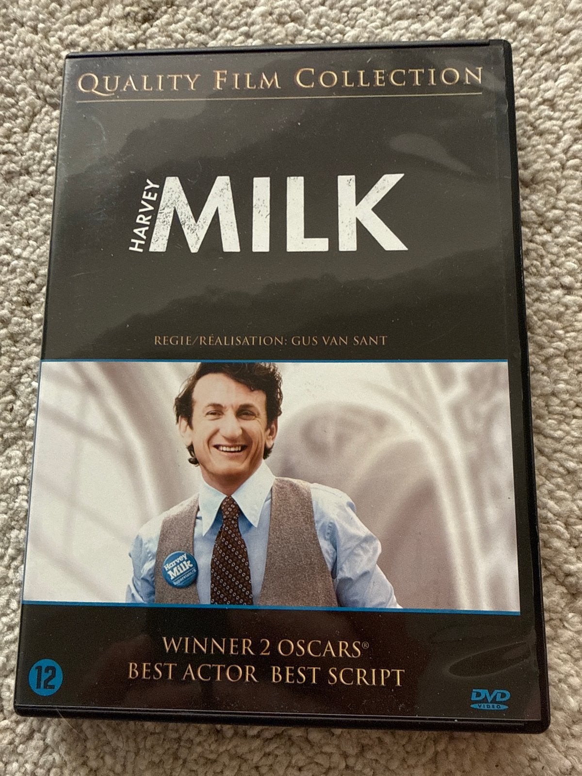 Milk DVD - Quality Film Collection - Gus Van Sant, Vanaf 12 jaar, Ophalen of Verzenden, Gebruikt, Waargebeurd drama