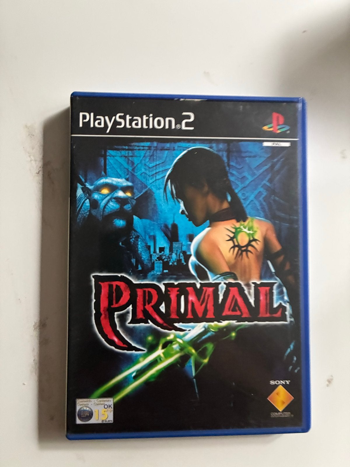 Primal PlayStation 2 (PS2) Game - Avontuur en Actie, Avontuur en Actie, Gebruikt, 1 speler, Ophalen of Verzenden