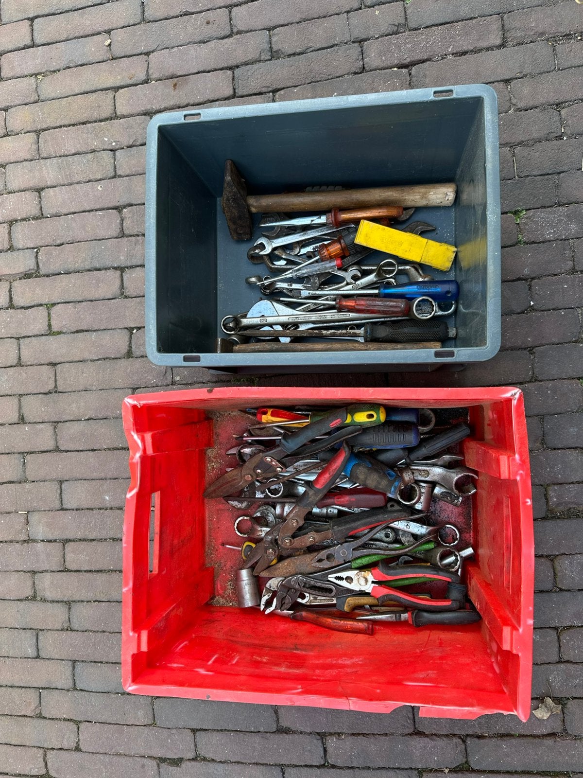 Verschillende gereedschappen, Ophalen, Gebruikt