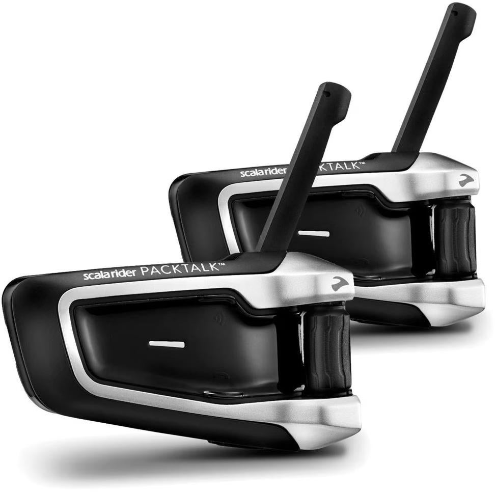 Cardo Scala Rider Packtalk Duo - Motorfiets Communicatie, Ophalen of Verzenden, Zo goed als nieuw