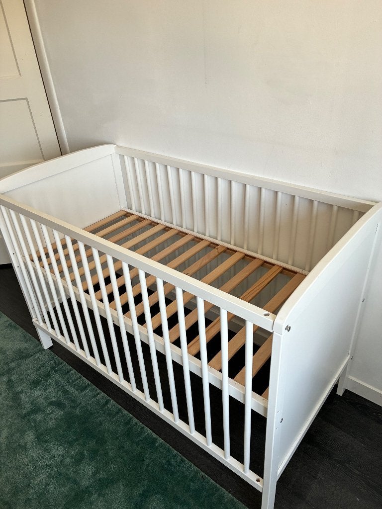 Ledikant en co-sleeper in 1, Ophalen, Zo goed als nieuw, Ledikant