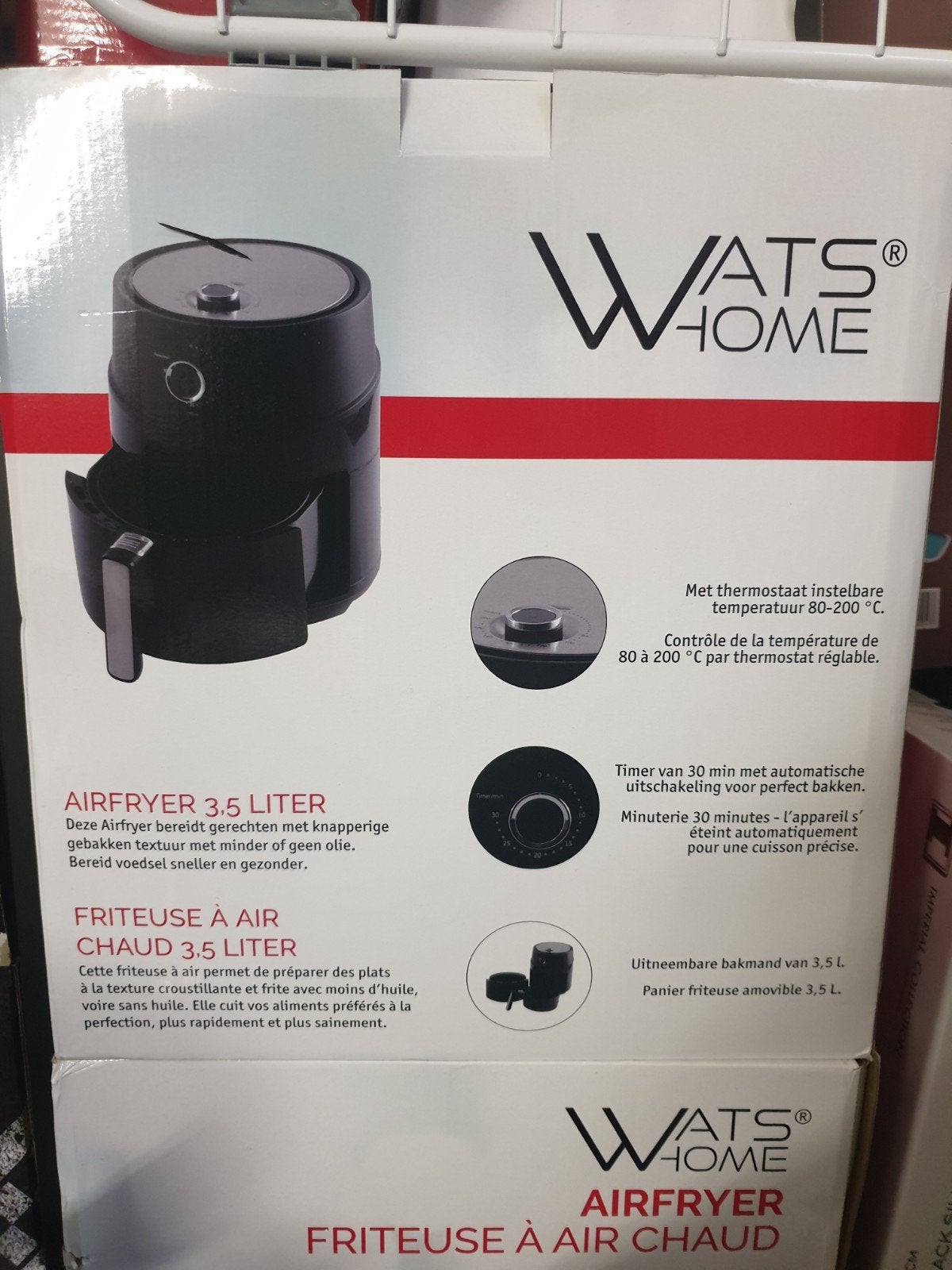 Airfryer nieuw en ongebruikt, Ophalen of Verzenden, Nieuw