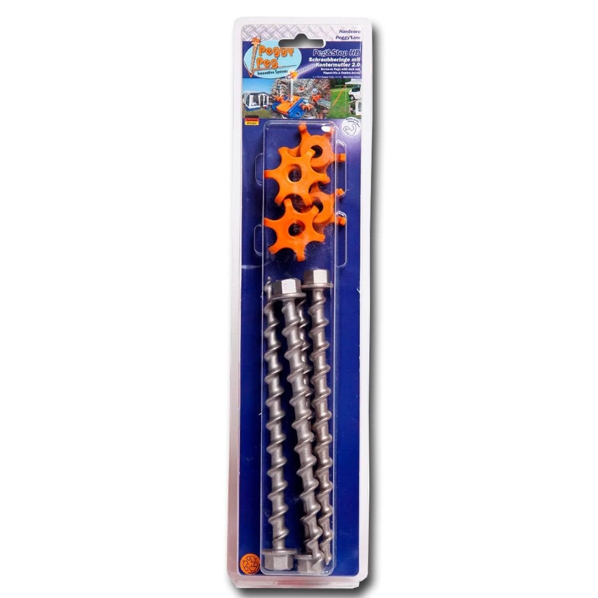 PeggyPeg Peg & Stop Heavy Duty RVS Schroefharing 4 stuks
Me, Ophalen of Verzenden, Nieuw