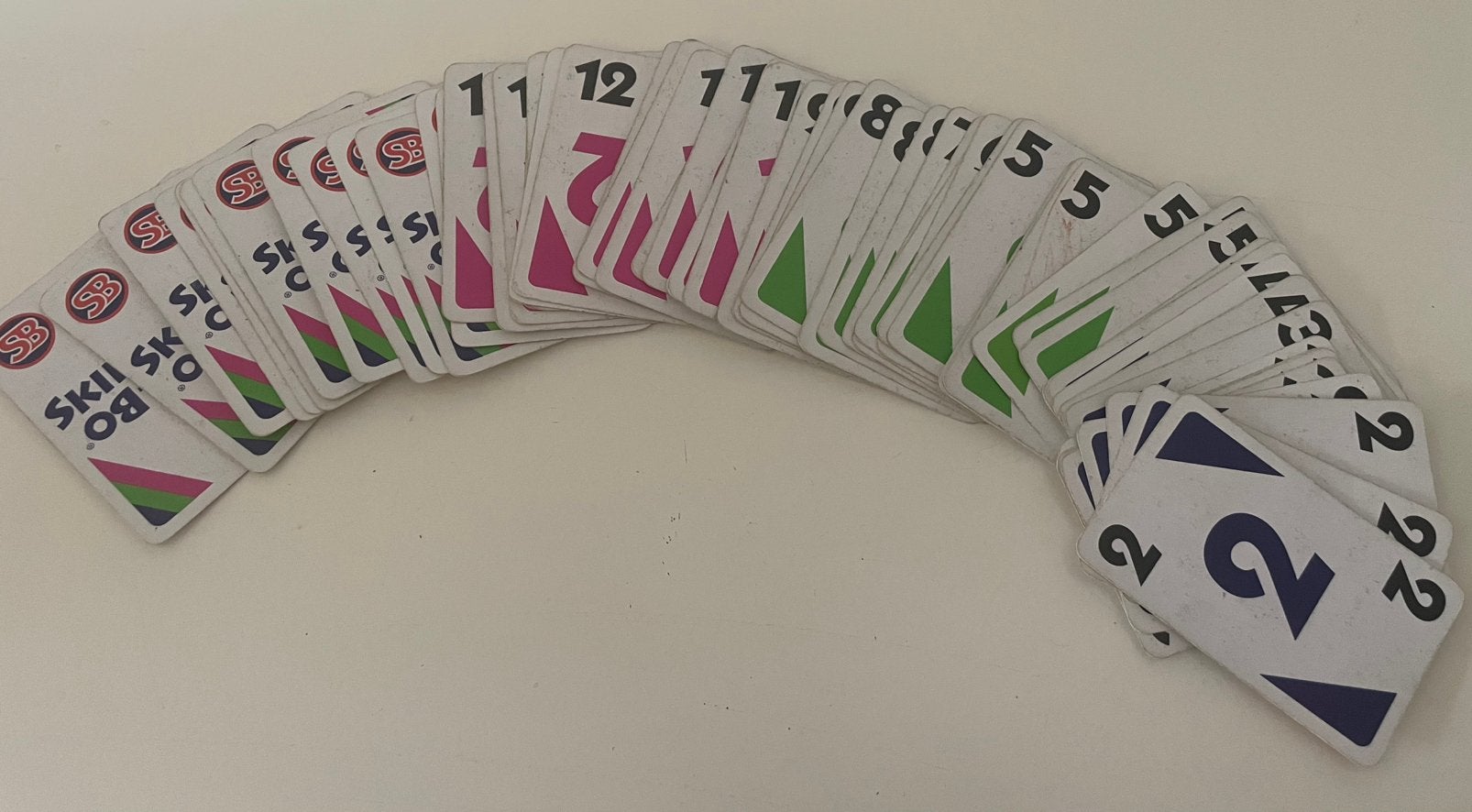 Skip-Bo kaarten. Ter aanvulling van niet compleet spel, Ophalen of Verzenden
