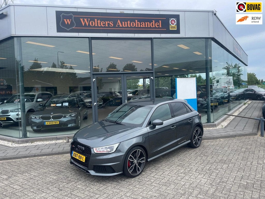 Audi A1 Sportback 2.0 TFSI S1 Quattro Pro Line Plus, Auto's, 4 cilinders, 1984 cc, 4 stoelen, Automatische klimaatregeling