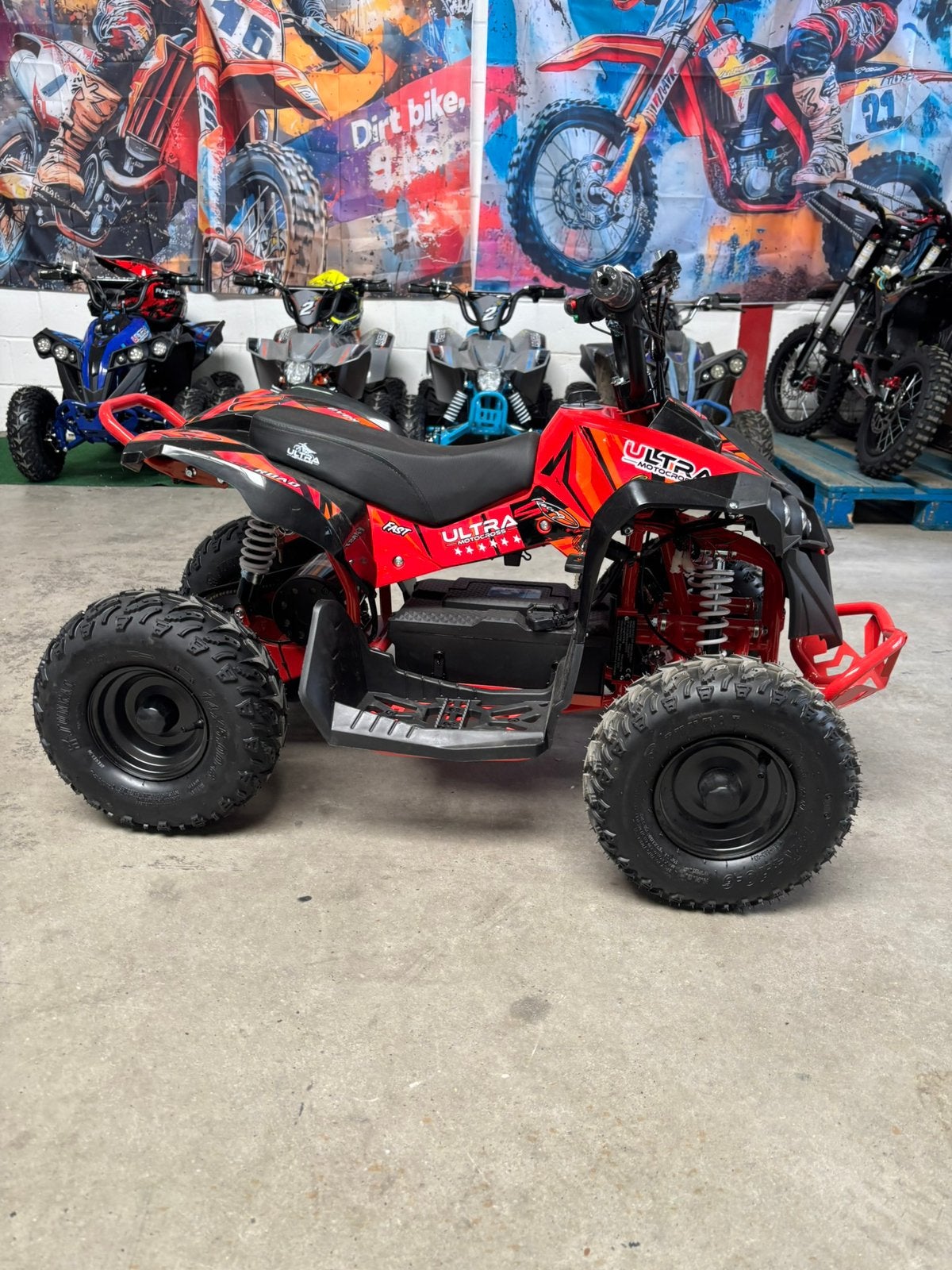 ‼️NIEUW‼️ Ultra Motocross 1200W Elektrische Kinderquad Accu, Ultra motocross, Nieuw, Info@roadmax.nl, Dr.Nolenslaan 157E 6136GM Sittard