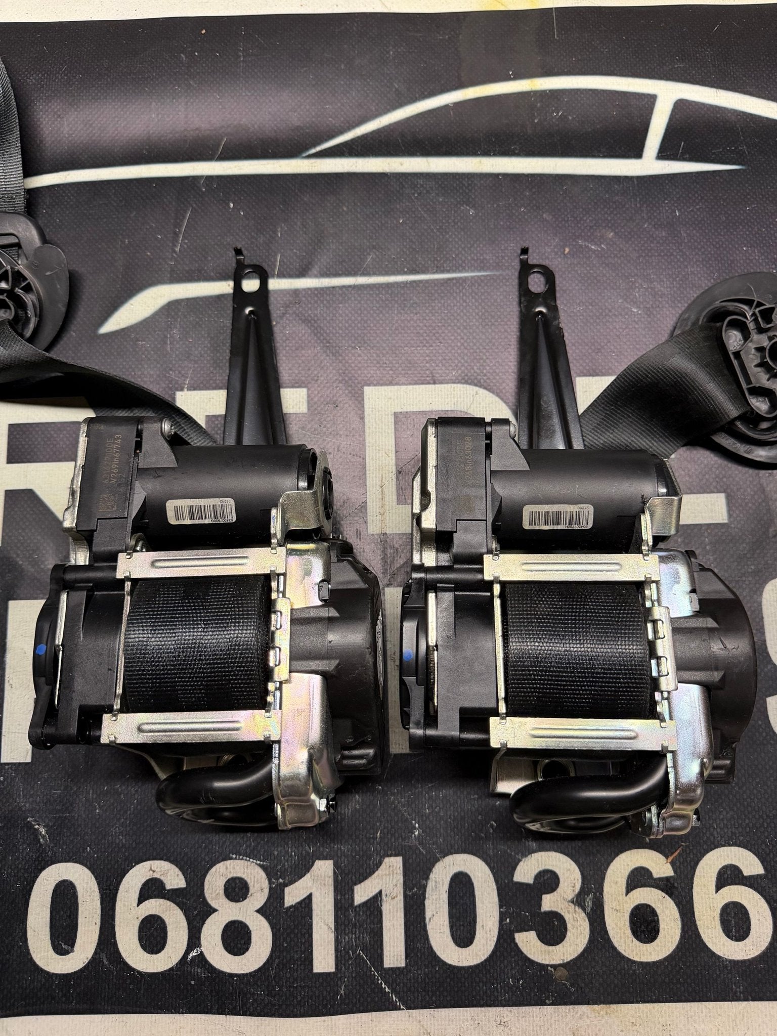 Volkswagen Arteon 3H Gordels L+R Voor 3G8857705F 3G8857706F, Gebruikt, -, Volkswagen, -