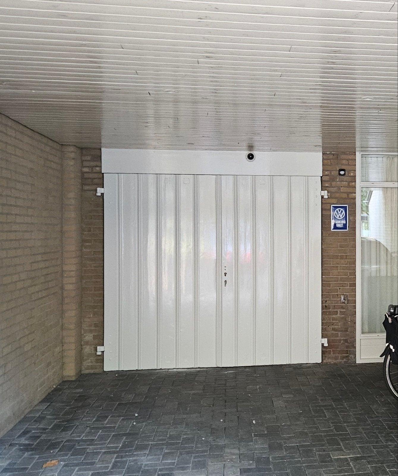 Teak Garagedeuren - Diverse Afmetingen, Ophalen, Gebruikt, Garagedeur, Hout