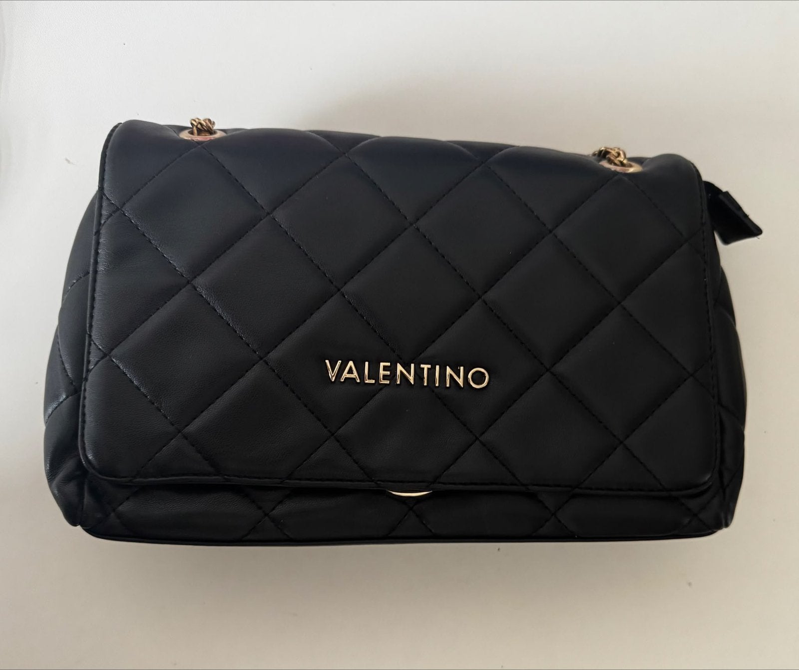 Valentino Bags zwarte schoudertas, Ophalen, Gebruikt, Zwart