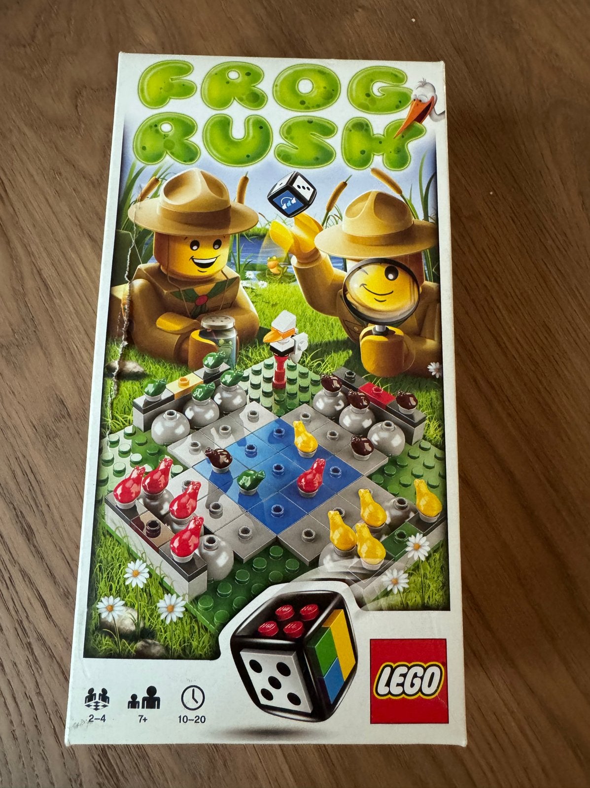 Lego Frog Rush 3854 Bordspel - Compleet, Overige thema's, Lego, Ophalen of Verzenden, Zo goed als nieuw