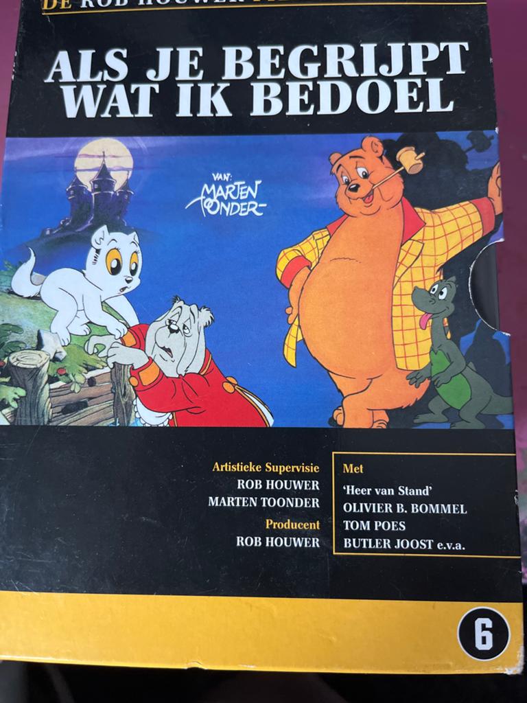 Als je begrijpt wat ik bedoel - Marten Toonder VHS, Cd's en Dvd's, Europees, Gebruikt, Tekenfilm, Alle leeftijden