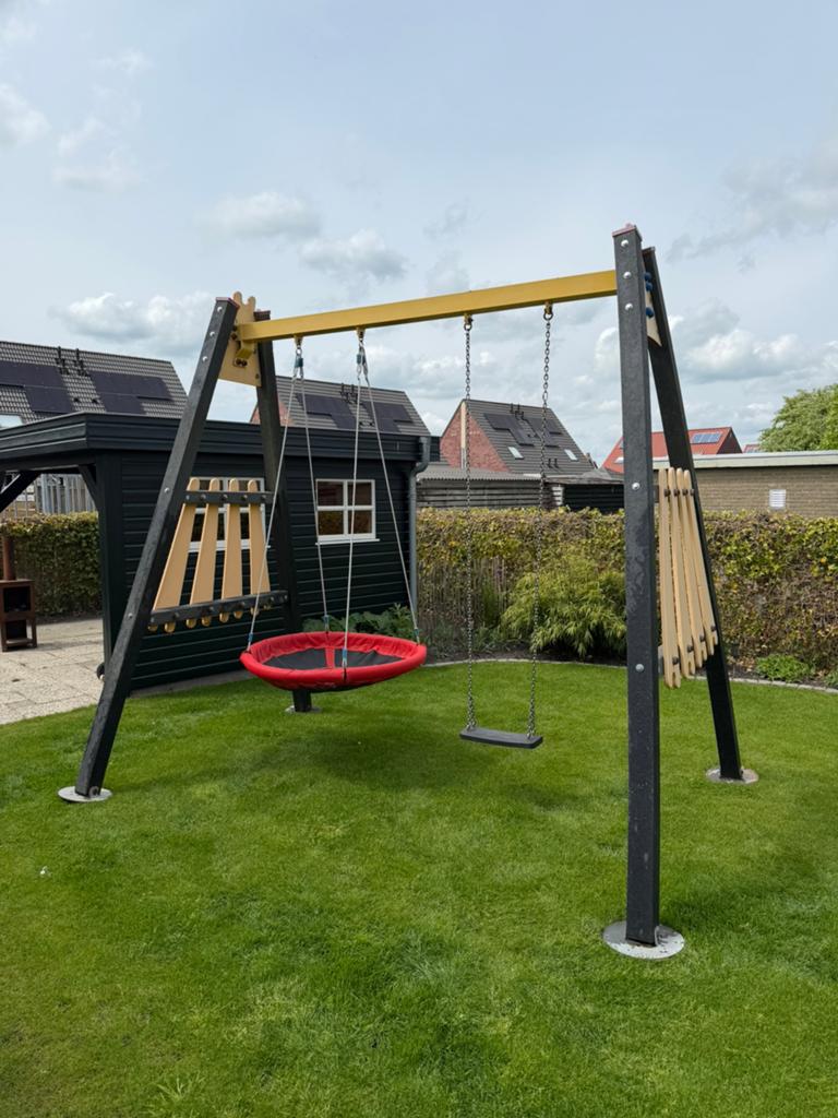Zeer robuuste schommel, Kinderen en Baby's, Speelgoed | Buiten | Speeltoestellen, Ophalen, Zo goed als nieuw, Schommel