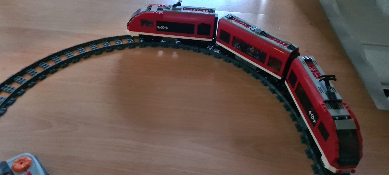 rode lego trein 7938 met motor, Kinderen en Baby's, Lego, Ophalen of Verzenden, Inclusief instructies, City