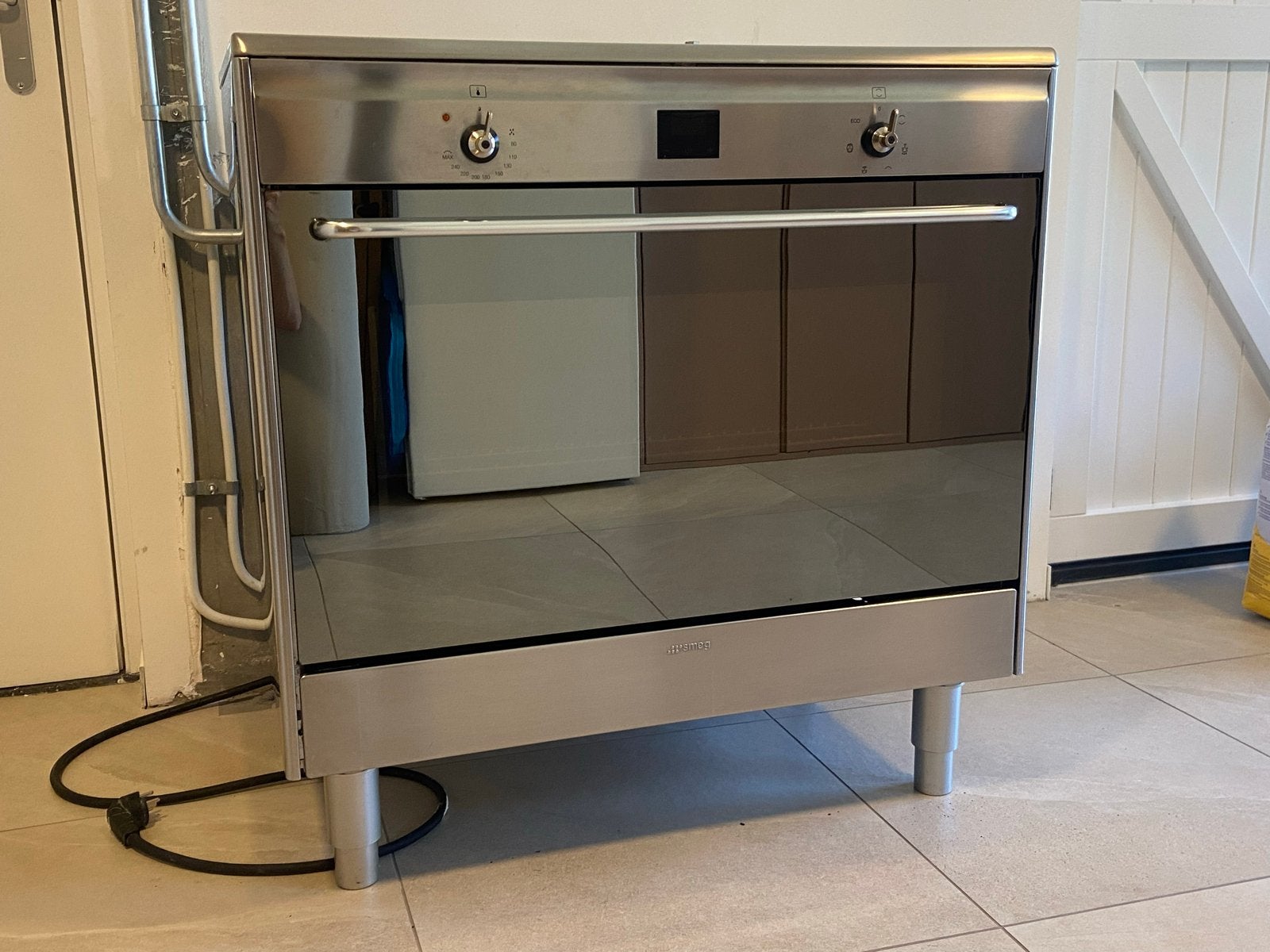Smeg Oven en Inductie Kookplaat - Goede Staat, Ophalen, Smeg, Oven, Hete lucht