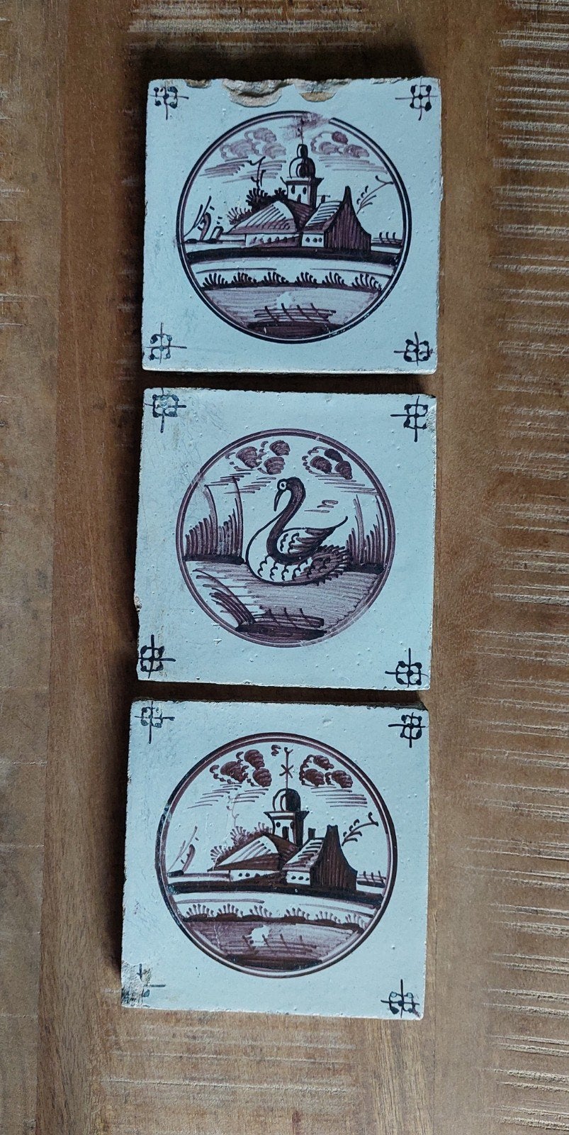 Wandtegels uit Oude Boerderij - Meer dan 100 Jaar Oud, Antiek en Kunst, Ophalen of Verzenden