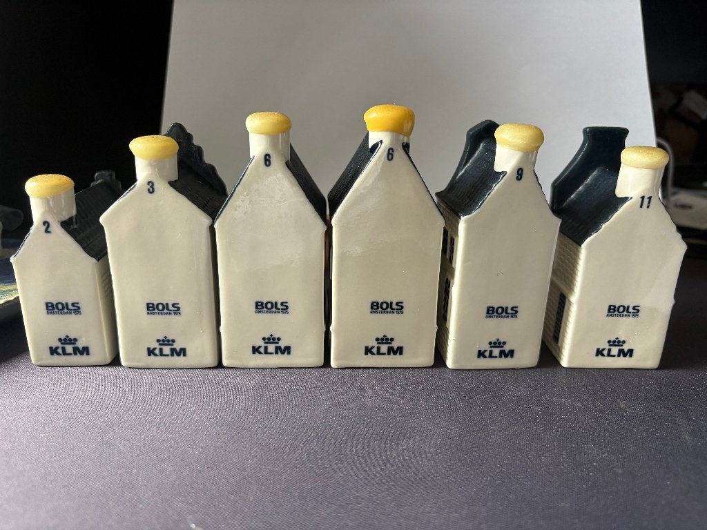 klm huisjes, Verzamelen, KLM Huisjes, Ophalen of Verzenden, Gebruikt, 1 t/m 20