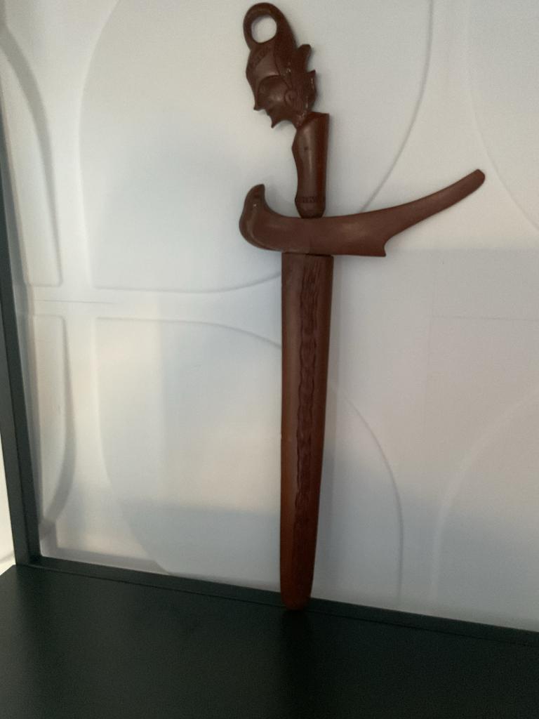 Houten kris, Antiek en Kunst, Ophalen of Verzenden